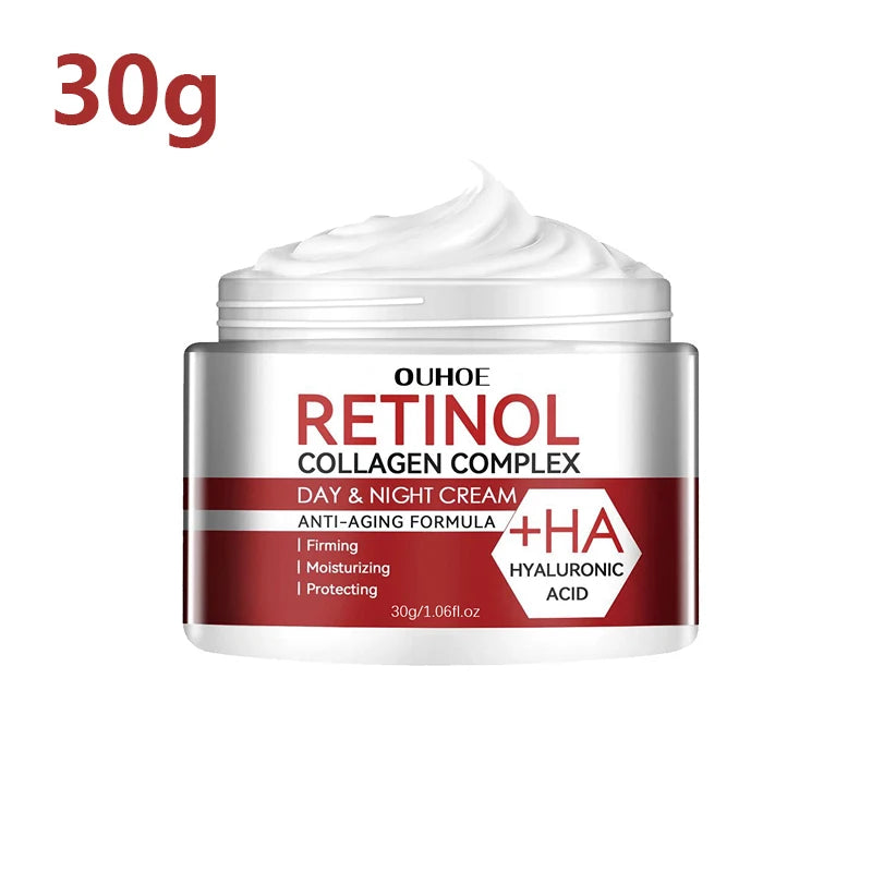 Retinol Cream ingredients - Retinol and collagen complex