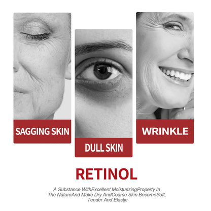 Retinol Cream before and after - Youthful skin transformation