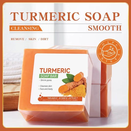 Natural Turmeric Soap from KM Store For anyone looking for healthy, clear, and even skin—this is the secret !.